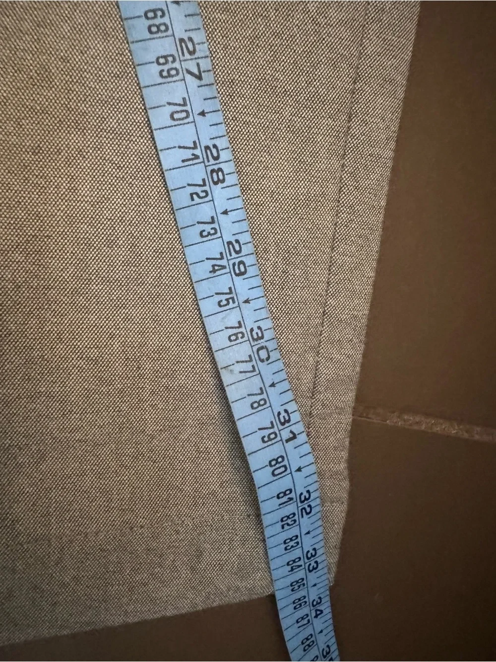 TED BAKER VOLVEK Chino Classic Fit Trouser Pants Mens 34R Casual Gray NWOT